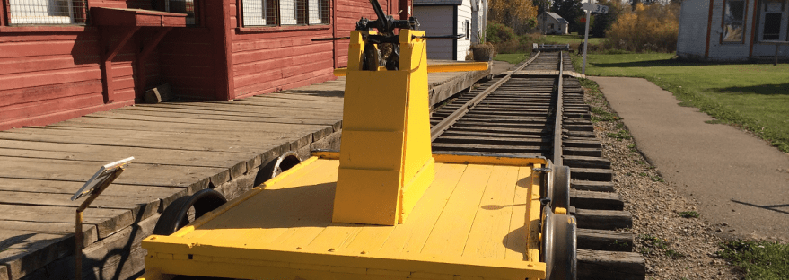 railway station handcar