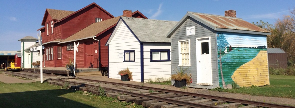 buildings along the railway