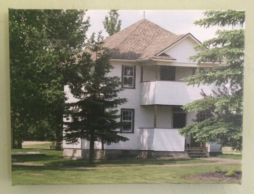 duvall house canvas print