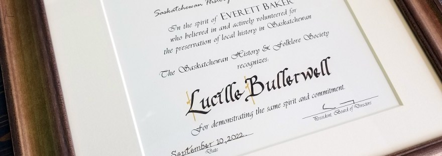 everett baker award for lucille bullerwell